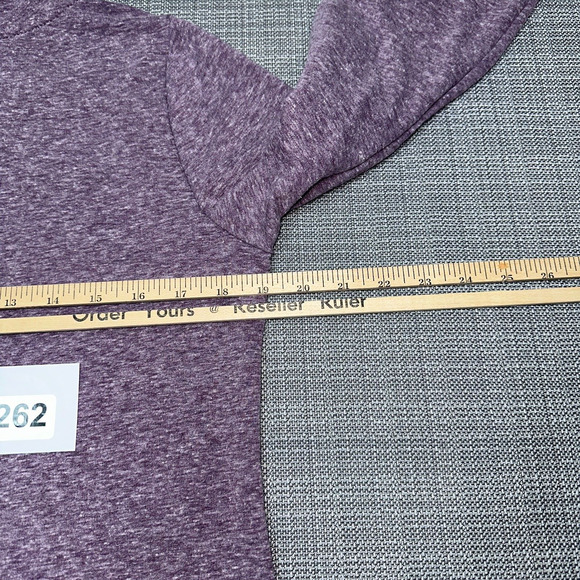 Soft Surroundings Shirt Womens Petite Small Purple Brinley Sweater Sweatshirt - Picture 9 of 10